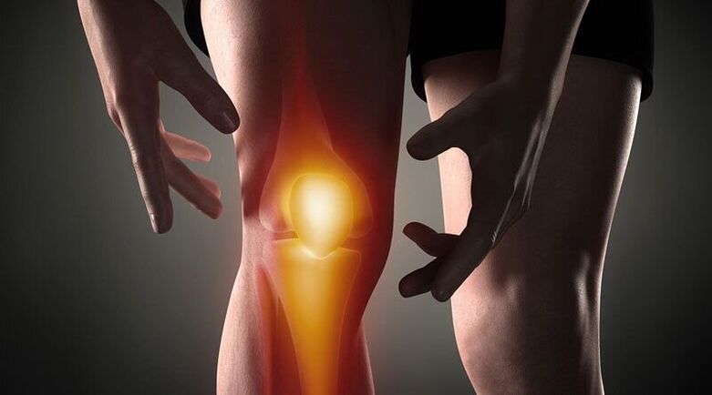 Les troubles des processus métaboliques dans les structures de l'articulation peuvent provoquer des douleurs au genou