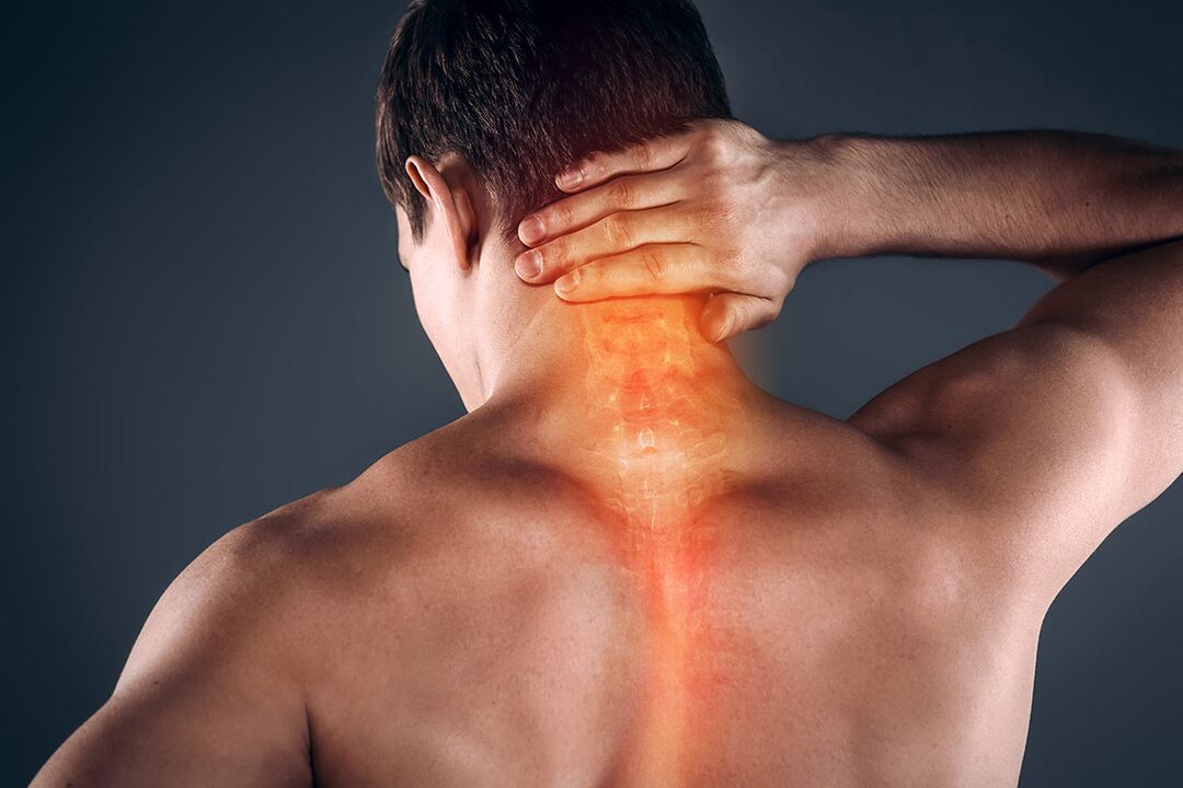 douleur au cou avec ostéochondrose